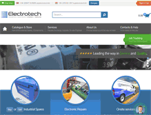 Tablet Screenshot of electrotechweb.com